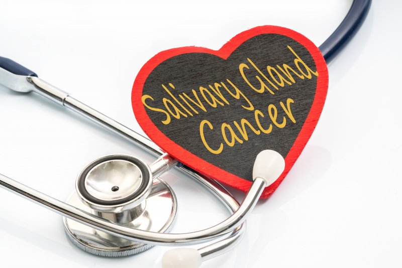 Salivary gland cancer heart